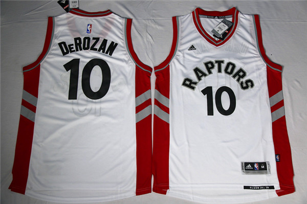 NBA Toronto Raptors #10 Derozan White Jerseys->->NBA Jersey